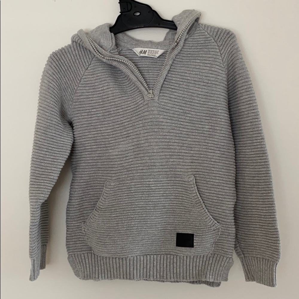 H&M Boys Hooded Pullover Sweater